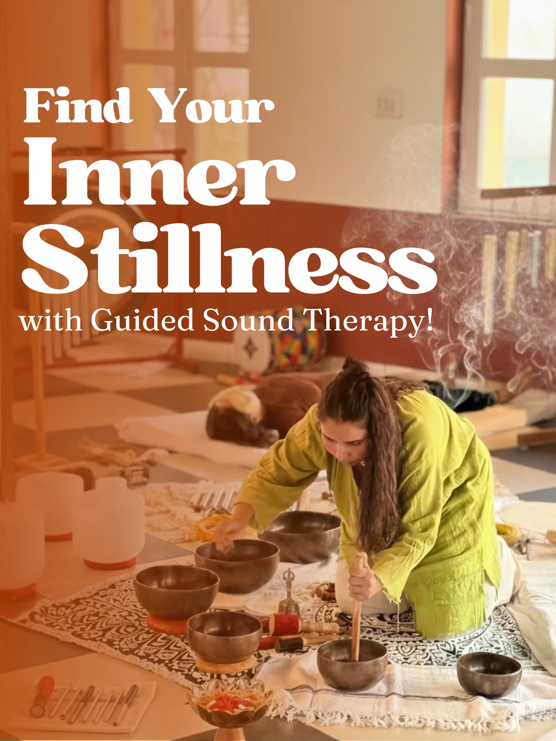 Sound Healing Wellness Background